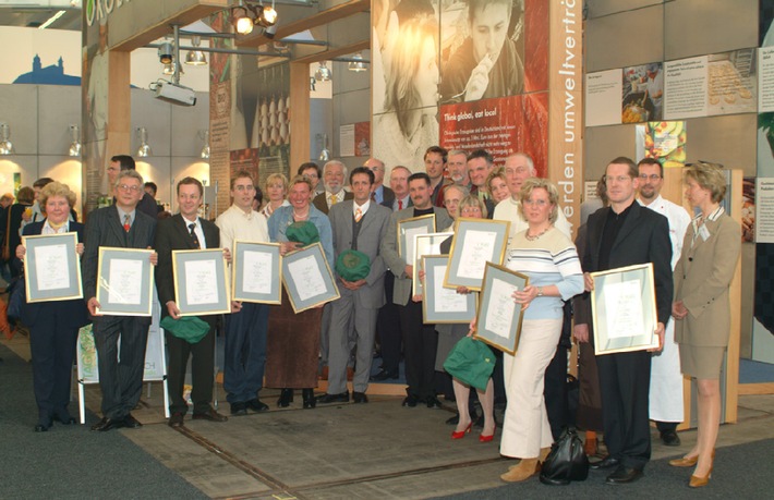 Sternstunde der Öko-Küche / Gewinner des BIO-STAR 2003 im Rahmen der INTERNORGA prämiert