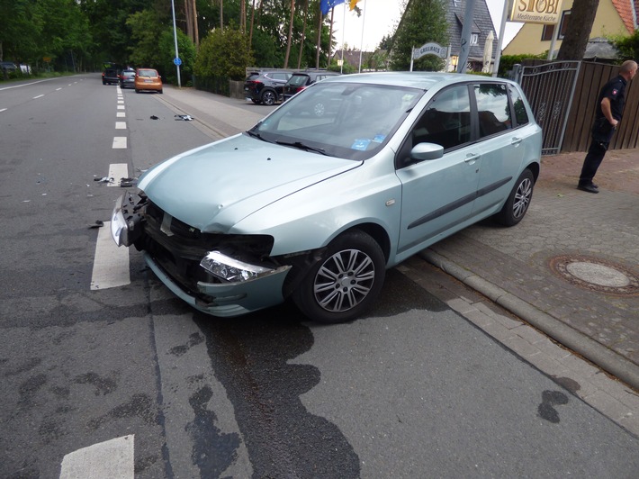 POL-CE: Verkehrsunfall unter Beeinflussung alkoholischer Getränke