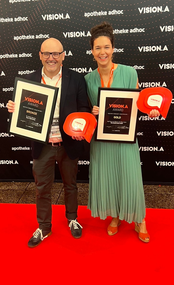 Riesenerfolg für Audioangebote der Wort & Bild Verlagsgruppe: Gold und Bronze bei den Vision.A Awards