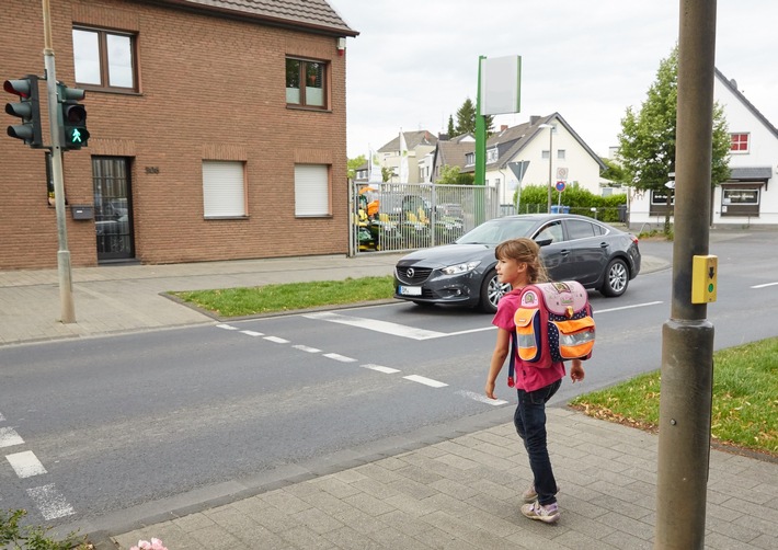 Verkehrswacht empfiehlt intensives Schulwegtraining mit Eltern