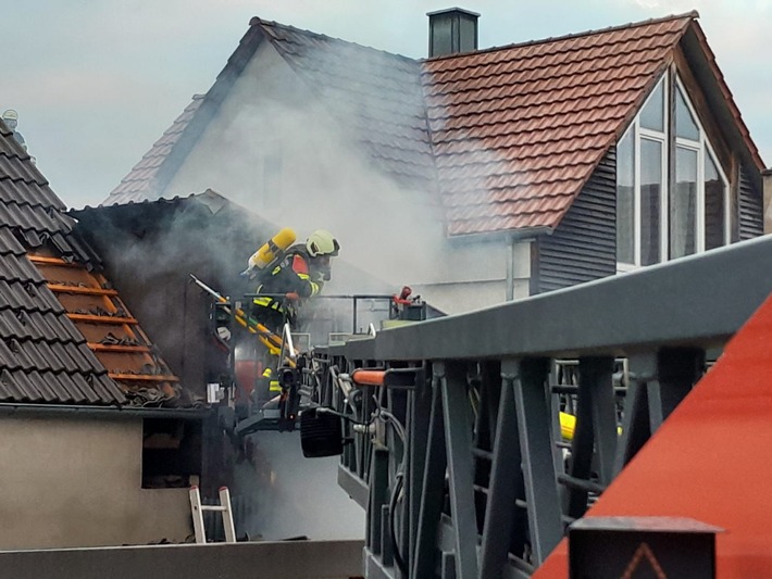 FW Allensbach: B4 Alarmstufenerhöhung