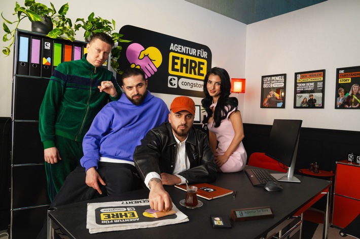 congstar und Aktion Mensch sensibilisieren für das Ehrenamt / Start der congstar Ehrenamts-Plattform & der "Agentur für Ehre" mit Creator Tahsim