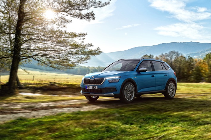 SKODA KAMIQ SCOUTLINE: Crossover im Abenteuer-Look (FOTO)