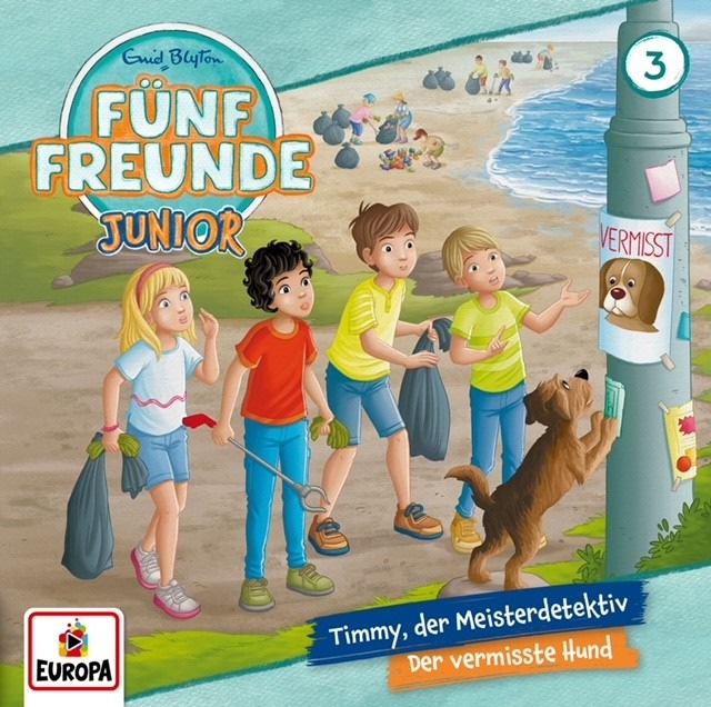 Fünf Freunde Junior: Warum schon kleine Kinder gerne Fälle lösen / EUROPA veröffentlicht neue Geschichten des jungen Fünf Freunde-Spin-Offs