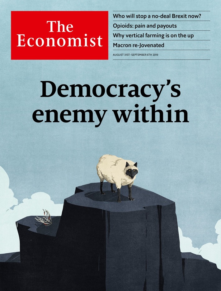 The Economist: Opioidkrise | Indiens Wirtschaft | Hongkong | Israel - Iran | Vertikale Landwirtschaft | Wahlen in Ostdeutschland