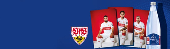Volltreffer für VfB-Fans: Die Aqua Römer Sammeletiketten-Edition