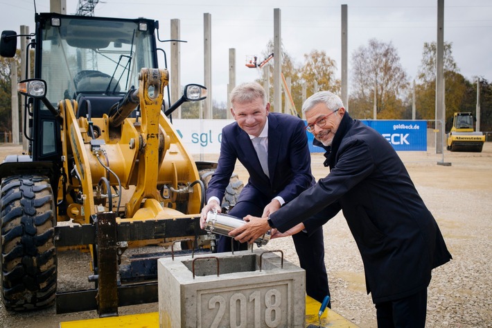 SGL Carbon Pressemitteilung / Von Meitingen in die ganze Welt: SGL Carbon baut zentrales Logistikzentrum am Standort Meitingen