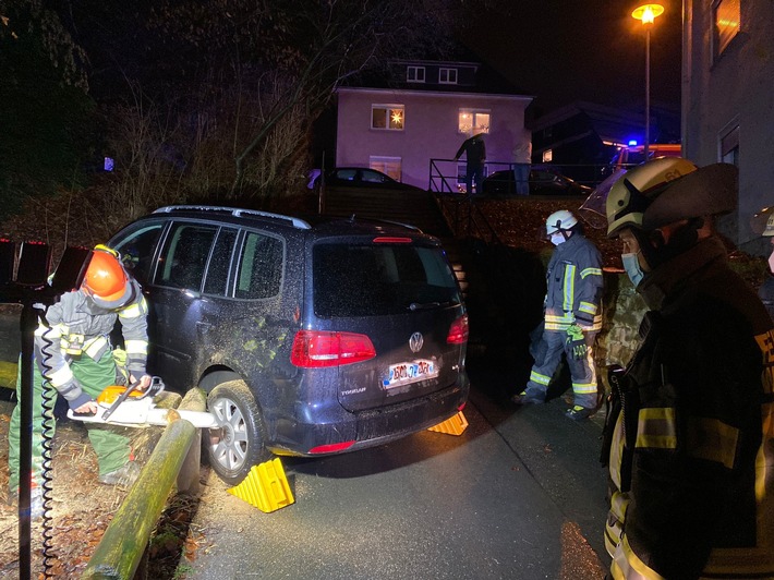 FW-EN: Wetter - Pkw auf falschem Weg unterwegs