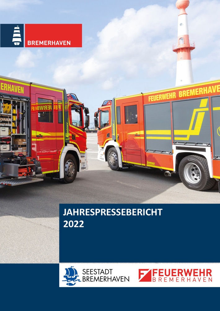 FW Bremerhaven: Jahrespressebericht 2022 - Feuerwehr Bremerhaven zieht Bilanz