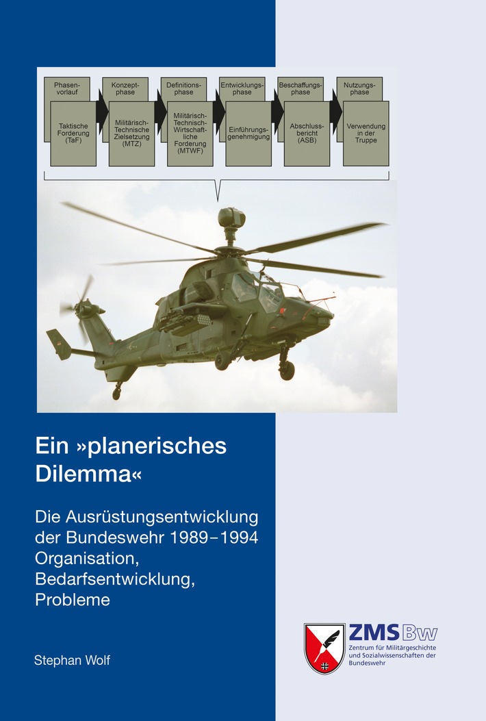 Neue Publikation: Ein &quot;planerisches Dilemma&quot;. Die Ausrüstungsentwicklung der Bundeswehr 1989-1994. Organisation, Bedarfsentwicklung, Probleme