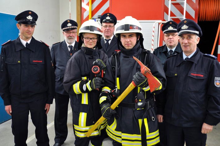 FW-KLE: &quot;Jugend ist Zukunft der Wehr&quot; / Nachwuchs in der Freiwilligen Feuerwehr Bedburg-Hau