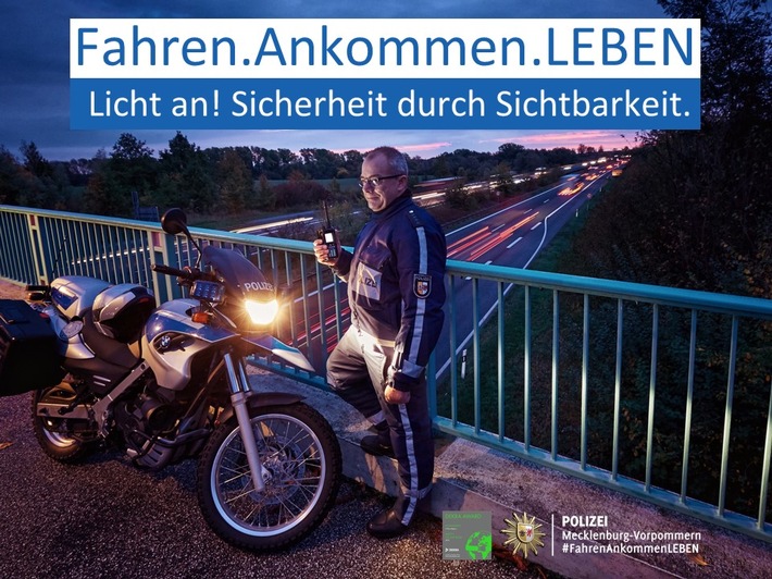 POL-NB: Start der Verkehrskontrollen "Fahren.Ankommen.LEBEN!" mit Schwerpunkt "Lichttechnische Einrichtungen"