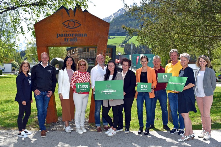 Die Ferienregion Nationalpark Hohe Tauern präsentiert ab Sommer den Hohe Tauern Panorama Trail mit 275 km Wandergenuss