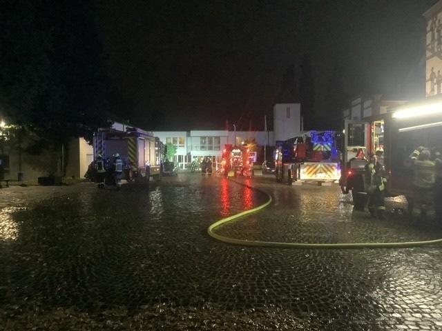 FW-GE: Feuer in einem Pflegeheim