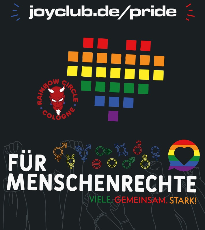 ColognePride: JOYclub erstmals bei der CSD-Parade dabei
