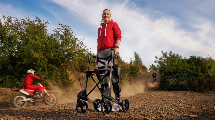 Back in motion: Peggy’s rehabilitation success after a serious motocross accident