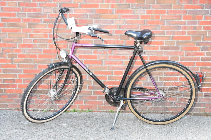 POL-DEL: Landkreis Wesermarsch: Polizei Nordenham sucht Eigentümer eines Fahrrads