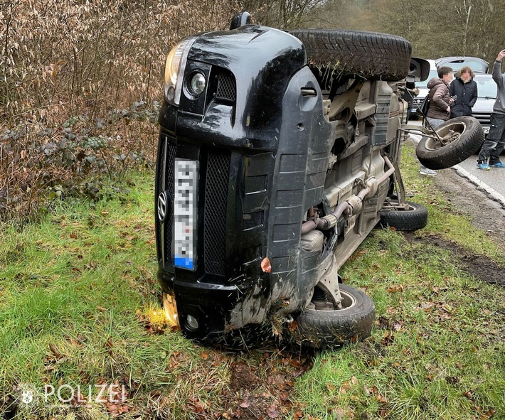 POL-PPWP: Aufs Handy geschaut - Unfall gebaut