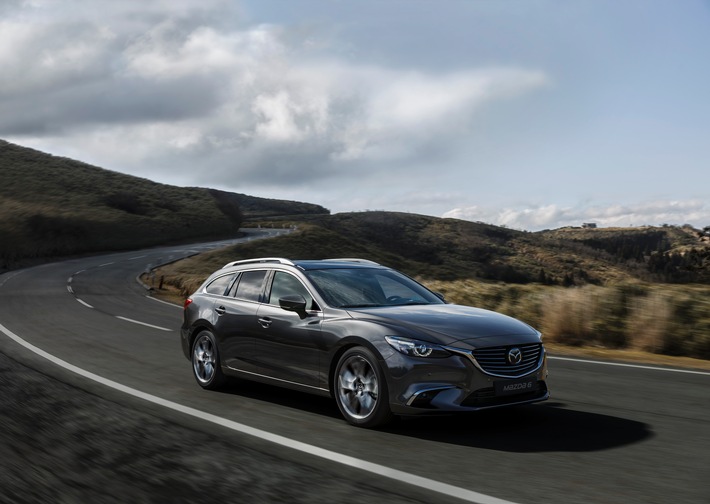 Mazda6 2017: Mehr Fahrspaß, mehr Komfort, mehr Sicherheit und weniger Geräusche