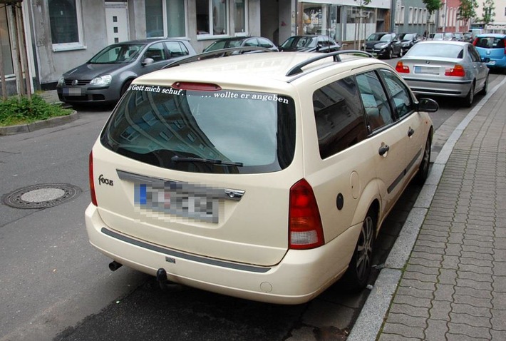 POL-PPWP: Zeugen gesucht: Nach Parkplatzrempler abgehauen