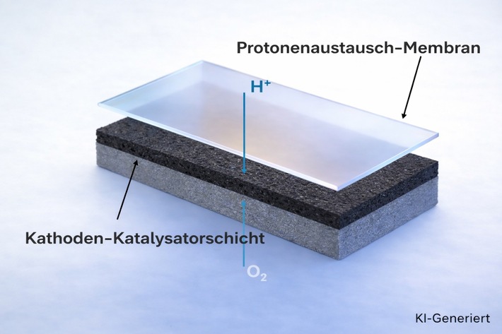 Neue Studie zu Brennstoffzellen:  Membranen – unsichtbare Schicht, großer Einfluss
