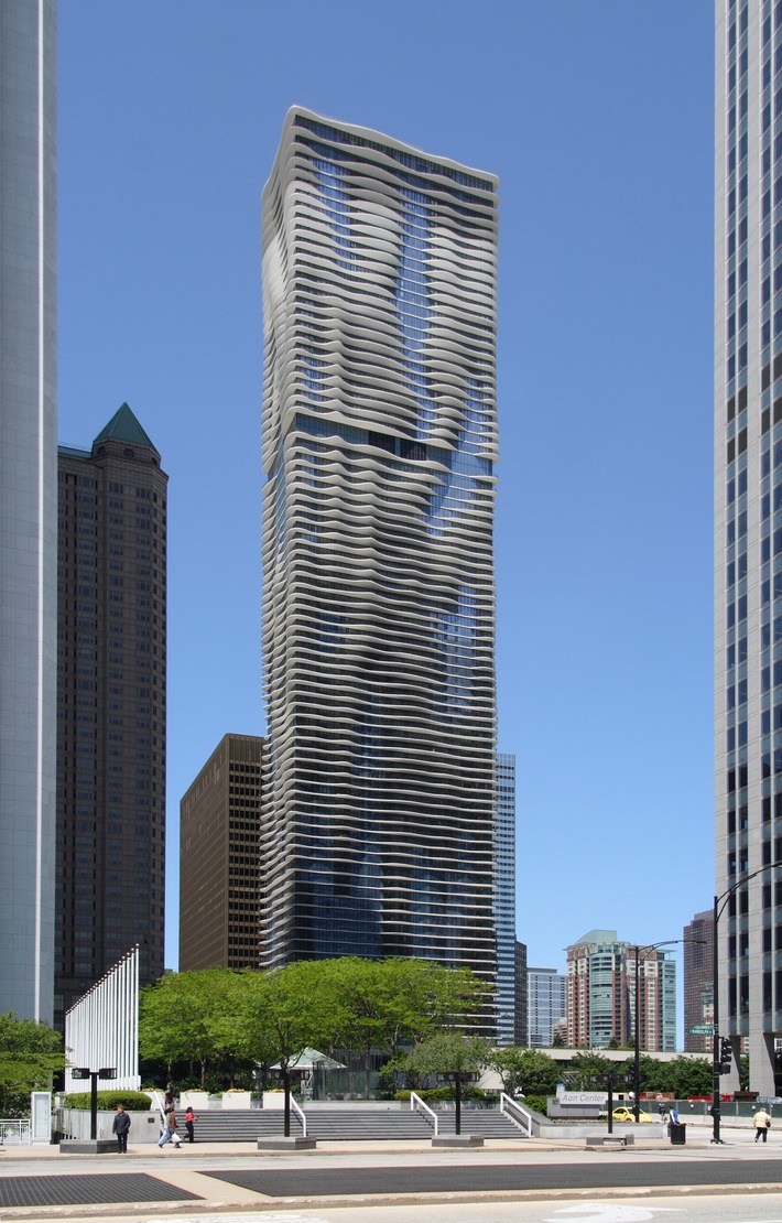 Chicagos &quot;Aqua&quot; wird zum Wolkenkratzer des Jahres 2009 gewählt (mit Bild)