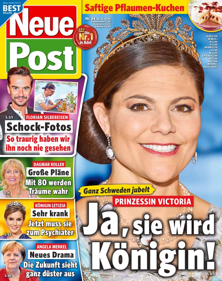 Aktuelle Forsa-Umfrage für "NEUE POST": Angela Merkel ist sympathischste Politikerin / Ursula von der Leyen, Julia Klöckner und Annegret Kramp-Karrenbauer auf den letzten drei Plätzen