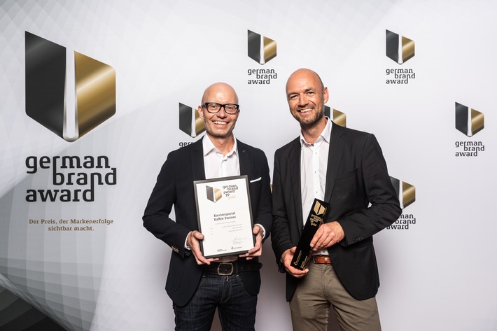 Kaffee Partner gewinnt German Brand Award / Auszeichnung in Gold für das Karriere-Portal im Wettbewerb "Excellence in Brand Strategy and Creation"