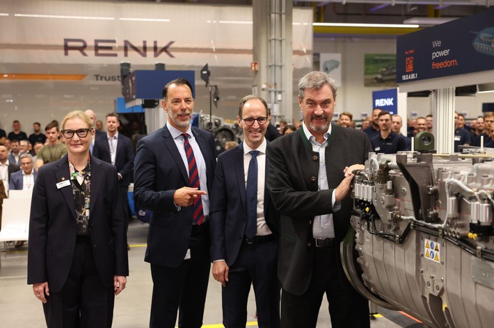 RENK nimmt neues modulares Produktionskonzept in Betrieb und baut Kapazitäten signifikant aus