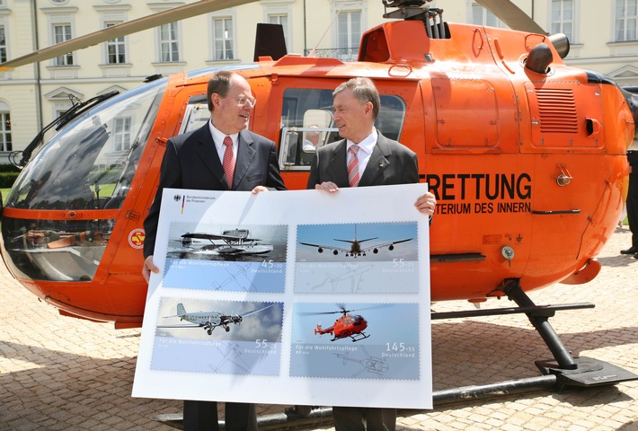 Wohlfahrtsmarken 2008: Markenübergabe an Bundespräsident Köhler