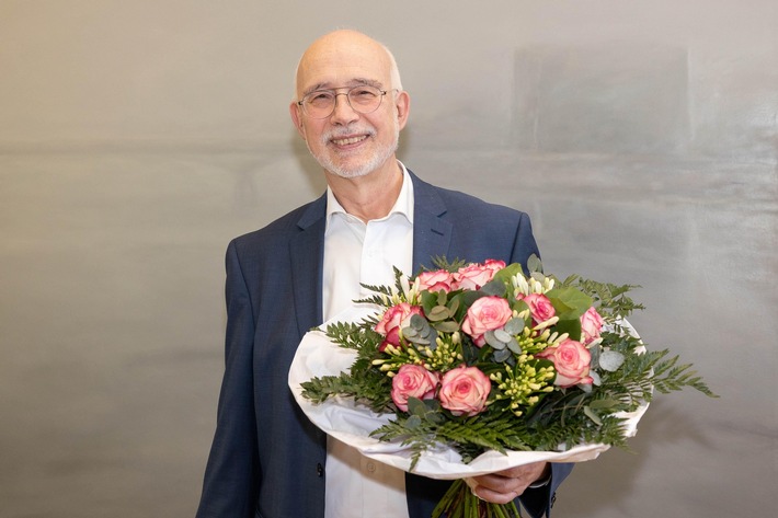 Neuer Vorstand der Landesrektorenkonferenz Baden-Württemberg: Rektor Thomas Puhl, Universität Mannheim, und Präsident Michael Weber, Universität Ulm