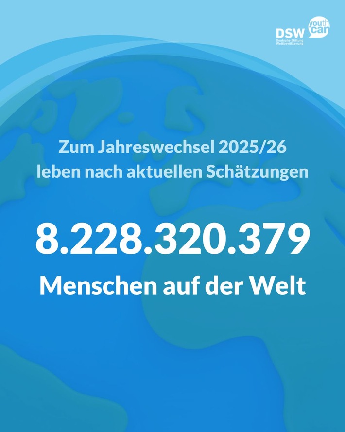 Bevölkerungszahl zum Jahreswechsel / 8,23 Milliarden - Menschenrechte unter Druck / Rückschritte in der reproduktiven Selbstbestimmung nehmen weltweit wieder zu