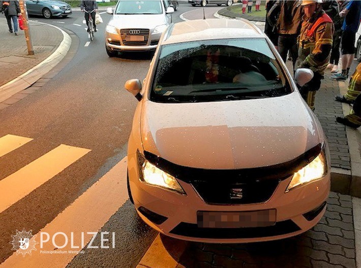 POL-PPWP: Lebensrettung mit Hilfe von "High Heels"