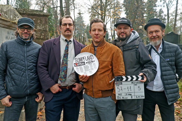 ZDF dreht Thriller "Sumpfland" / Mit Trystan Pütter, Felix Kramer und Nora Waldstätten (FOTO)