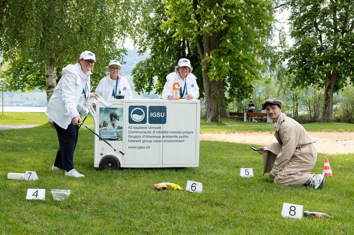 Medienmitteilung: «Rätselraten in Rapperswil: Wer ist der ‹Littering-Täter›?»