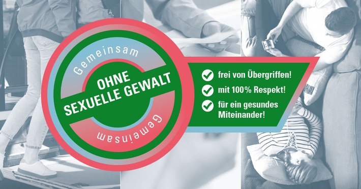 Nationale Sensibilisierungskampagne "Gemeinsam ohne sexuelle Gewalt"