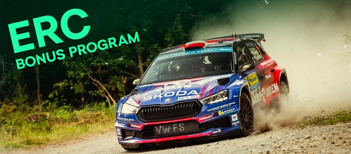 Škoda Motorsport weitet Bonusprogramm für Kundenteams in der FIA Rallye-Europameisterschaft 2025 aus