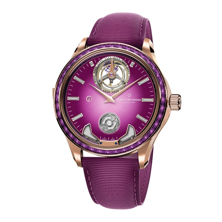 Pressemitteilung: Carl F. Bucherer feiert mit einem zweiten Trio einzigartiger Uhren mit Minutenrepetition