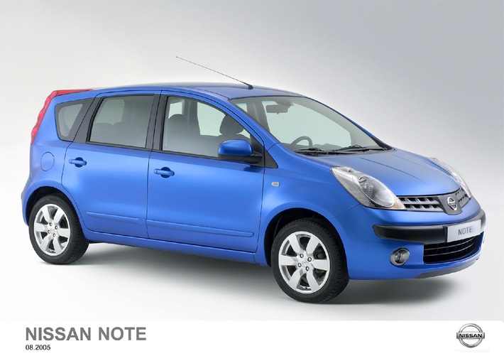 Nissan au Salon de l&#039;Automobile de Francfort 2005 (IAA): Trois nouvelles compactes avec une NOTE bien pariculière