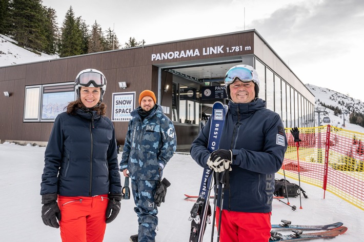 Snow Space Salzburg startet mit der neuen Panorama Link Verbindungsbahn in die Wintersaison! - aus dem Skigebiet