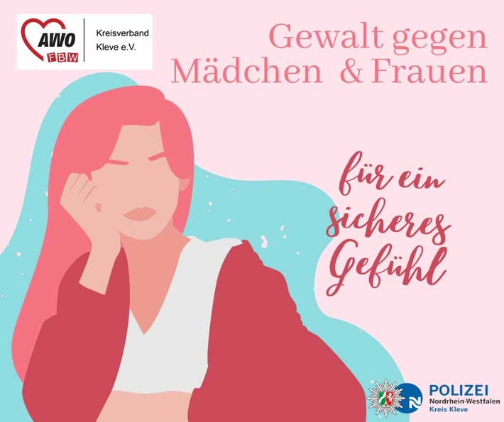 POL-KLE: Kreis Kleve - &quot;Gewalt gegen Mädchen und Frauen&quot; / Vortragsangebote im Mai und Juni 2024