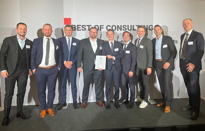 BearingPoint und Vodafone gewinnen erneut bei den "Best of Consulting"-Awards