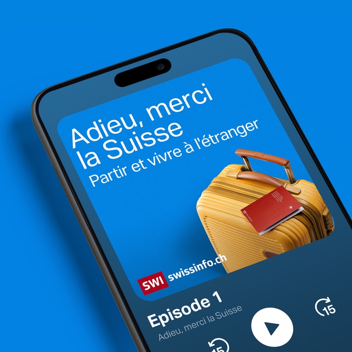 Le podcast "Adieu, merci la Suisse" explore le rêve de l