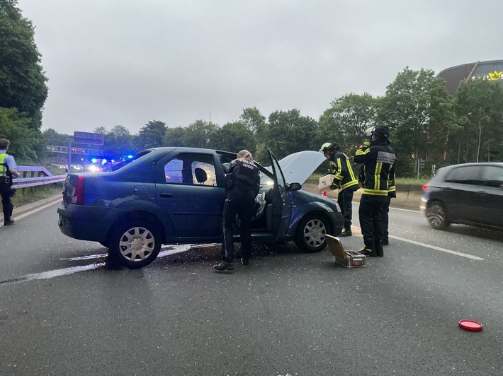 FW-BO: Verkehrsunfall mit Verletzten.