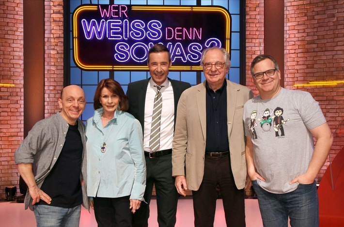 Das Erste / Starduell bei "Wer weiß denn sowas?" - Senta Berger trifft auf Friedrich von Thun / Das Wissensquiz vom 23. bis 27. März 2020, um 18:00 Uhr im Ersten