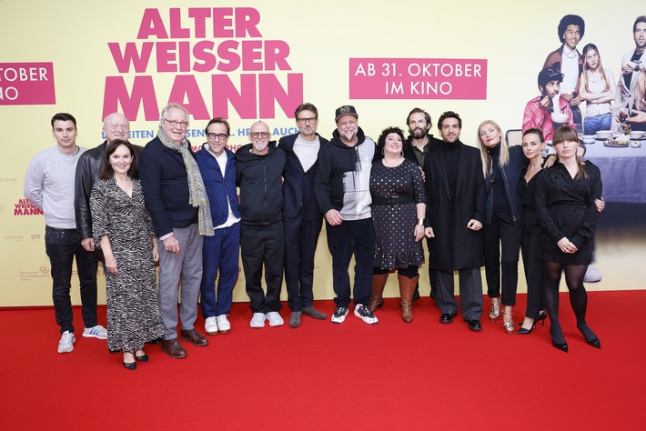 Fantastische Stimmung bei der Premiere von ALTER WEISSER MANN in Berlin