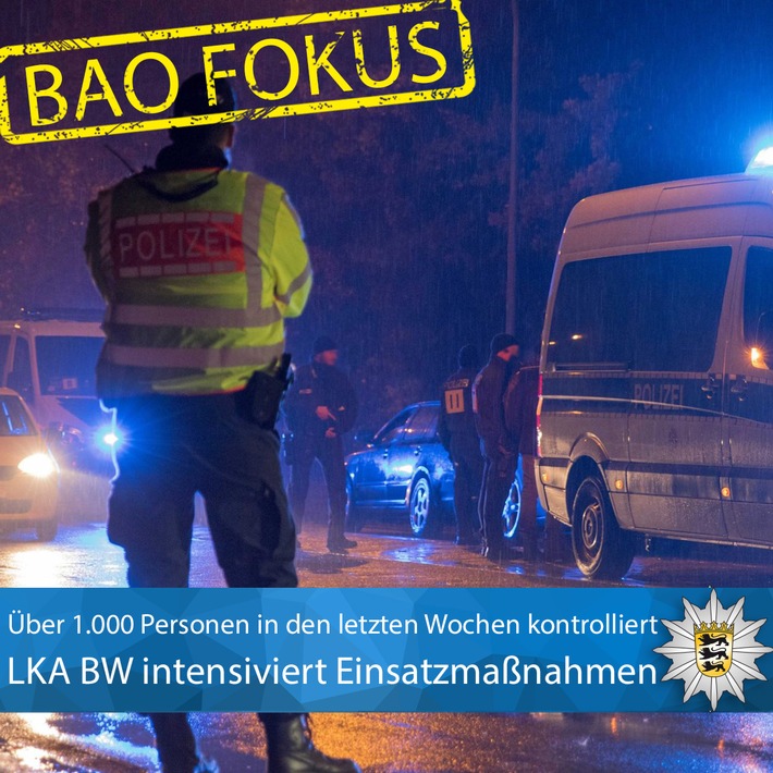 LKA-BW: Gruppenbezogene Gewaltkriminalität im Großraum Stuttgart - Zwischenbilanz der polizeilichen Maßnahmen
