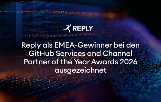 Reply als EMEA-Gewinner bei den GitHub Services and Channel Partner of ...