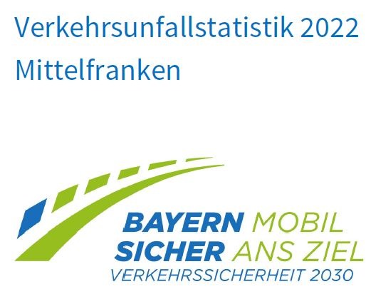 POL-MFR: (279) Vorstellung der Verkehrsunfallstatistik 2022 für Mittelfranken und Nürnberg