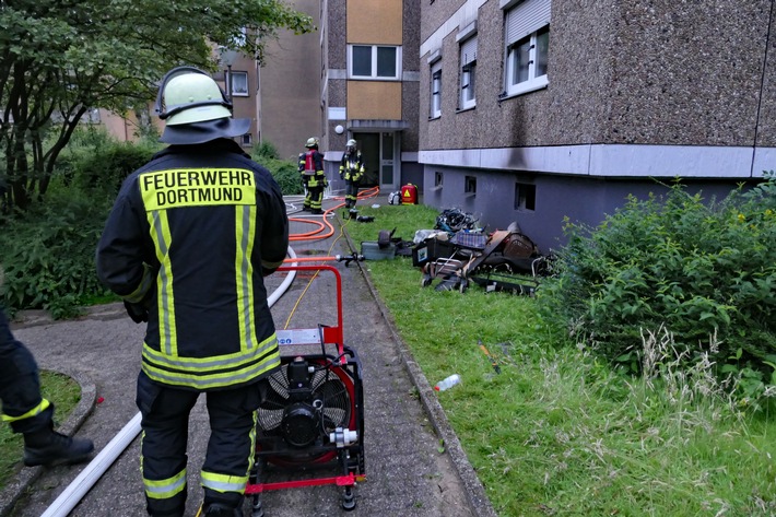 FW-DO: Erneuter Kellerbrand im Dortmunder Westen